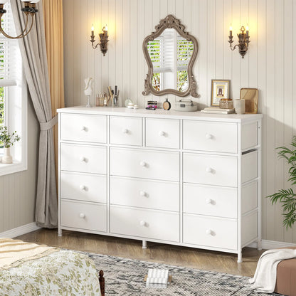 Tall 16-Drawer Dresser – Spacious Storage Chest with Steel Frame, Space-Saving Design & Easy Assembly