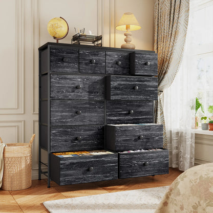 Tall 16-Drawer Dresser – Spacious Storage Chest with Steel Frame, Space-Saving Design & Easy Assembly