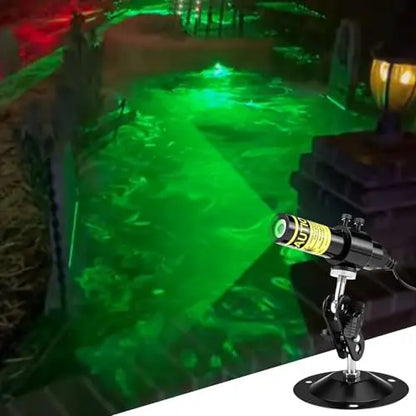 Halloween Laser Swamp Light – Green Fog Effect Projector for Haunted House & Yard Decor