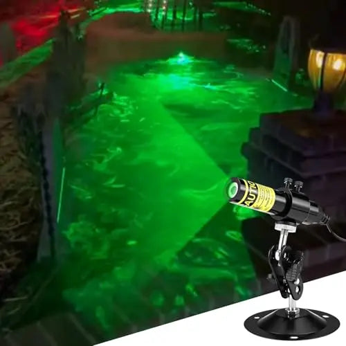 Halloween Laser Swamp Light – Green Fog Effect Projector for Haunted House & Yard Decor