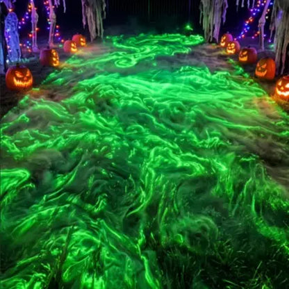 Halloween Laser Swamp Light – Green Fog Effect Projector for Haunted House & Yard Decor